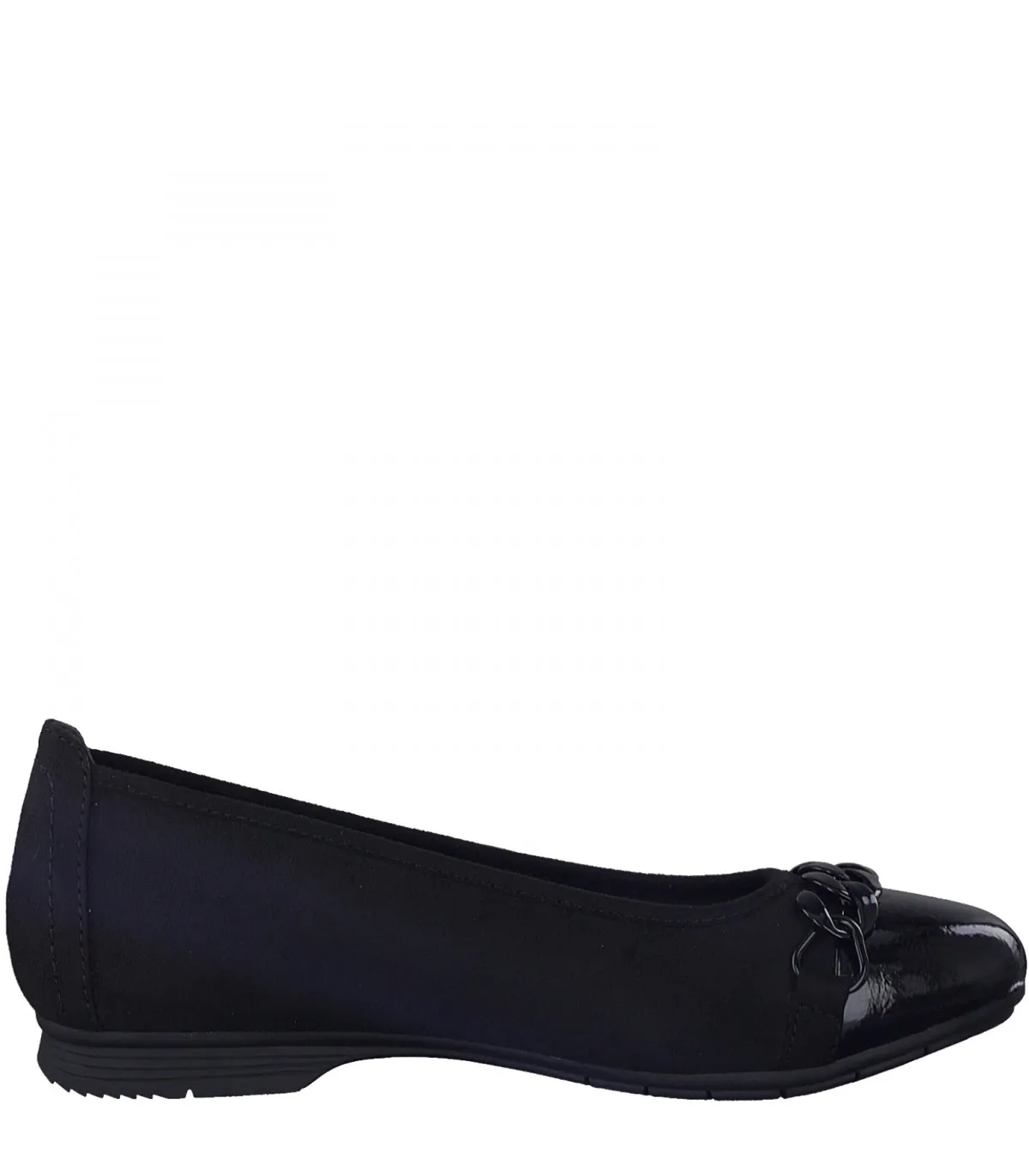 Βallet flat by Jana Softline Black -22165